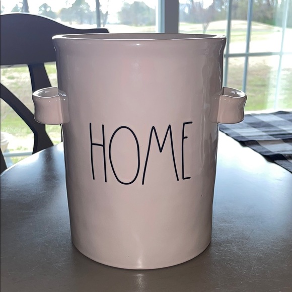 Rae Dunn Home White Ceramic Utensil Holder - Picture 1 of 4